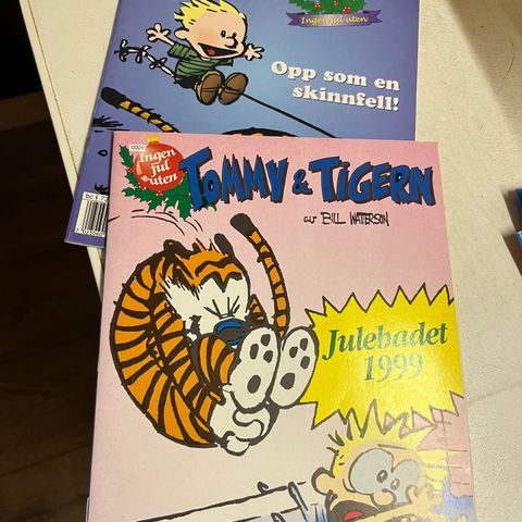 Tommy & Tigern julen 1999 & 2002