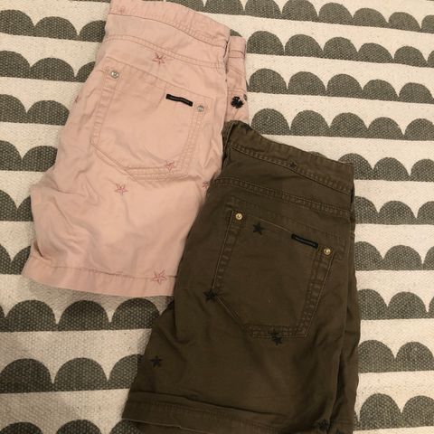 Shortser dame Maison Scotch str 26 og 27 2 shorts (hentes/sendes)