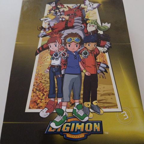 Digimon Tamers (Digimon Sesong 3) Engelsk DVD