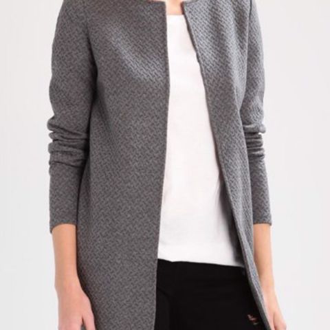 NY! Jersey jakke fra Vila, mørk grå , str XL, merkelapp henger på