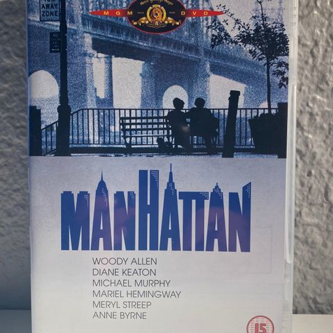 Manhattan (DVD - 1979 - Woody Allen) Norsk tekst.