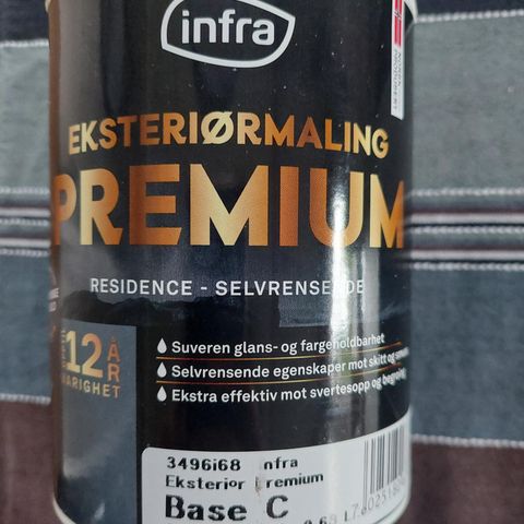 Infra Eksteriørmaling Premium