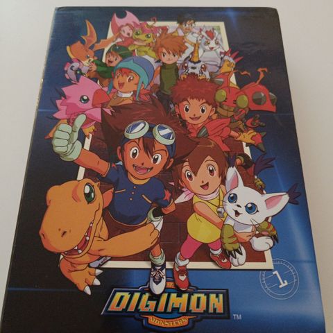 Digimon Sesong 1 Dvd Engelsk