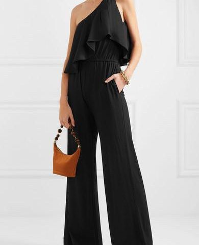 Ny med tag; DvF Jumpsuit strl L