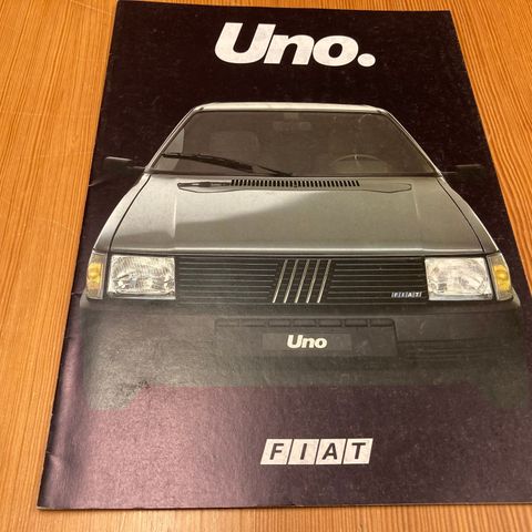 BILBROSJYRE - FIAT UNO - 1986