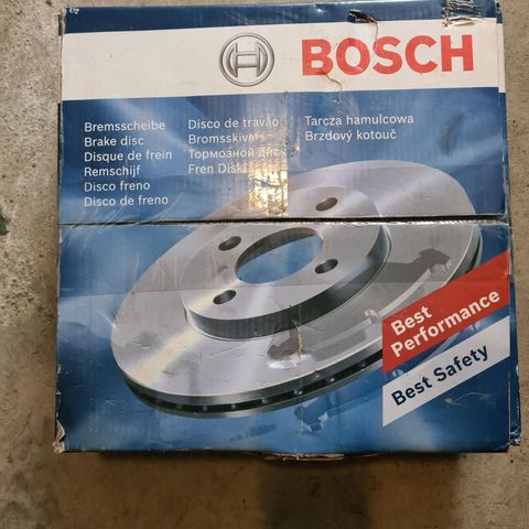 Bremseskiver sett Bosch