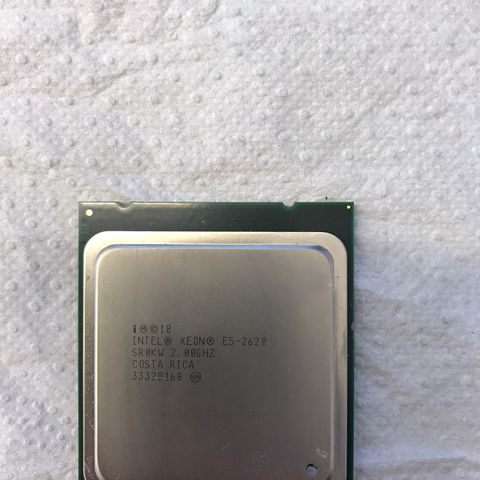 Intel Xeon E5-2620 SR0KW Six-Core Processor CPU 2.00Ghz 15Mb Cache LGA2011