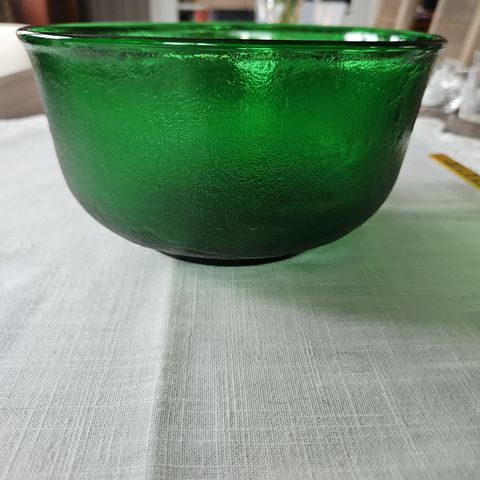 Grønn glass bolle