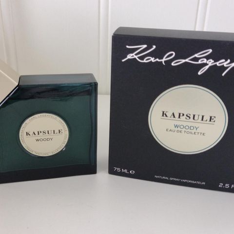 Parfyme - Karl Lagerfeld Kapsule Woody edt 75 ml