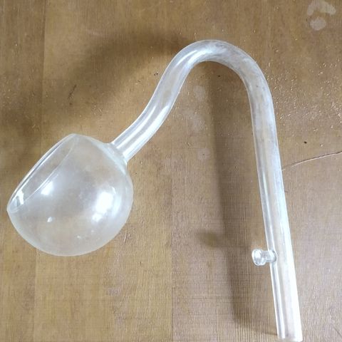 Glass lily pipe til akvariumpumpe selges