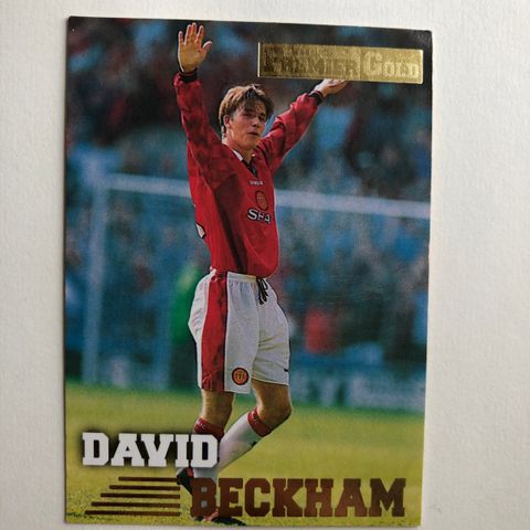 David Beckham Rookie kort