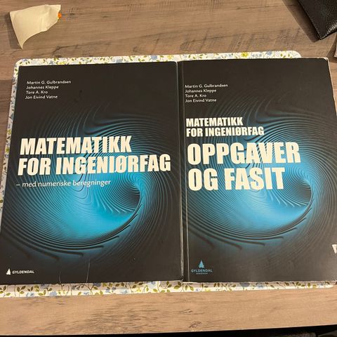 matematikk for ingeniørfag med oppgaver