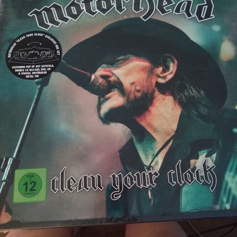 Motörhead clean your clock box set