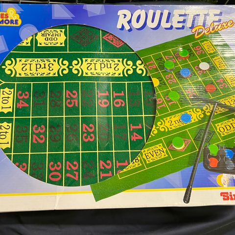 Spil Roulette Deluxe fra Simba