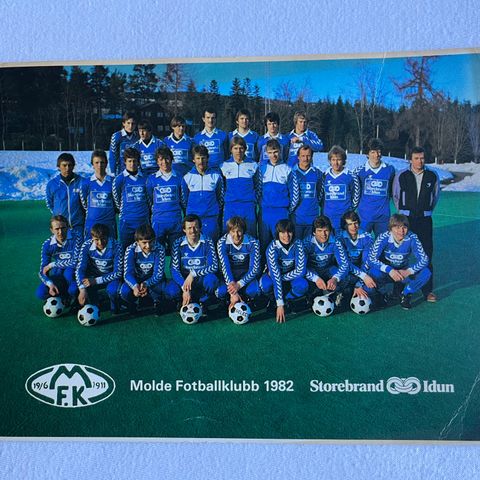 Lagbilde Molde Fotballklubb 1982