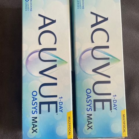 Acuvue Oasys Max progressive kontaktlinser