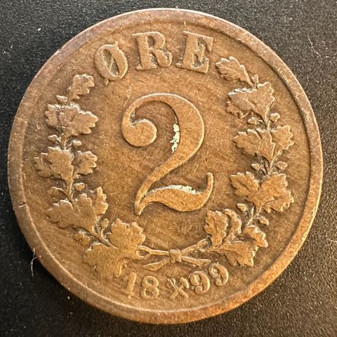 2 øre 1899 (2428 AB)