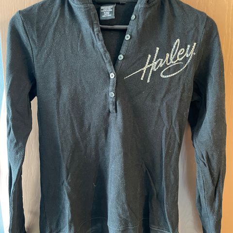 Harley Davidson Damegenser med hette - Small