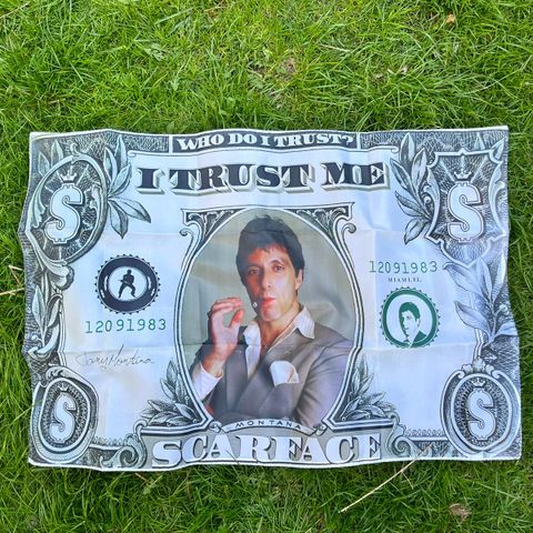 Scarface Tony montana poster/banner