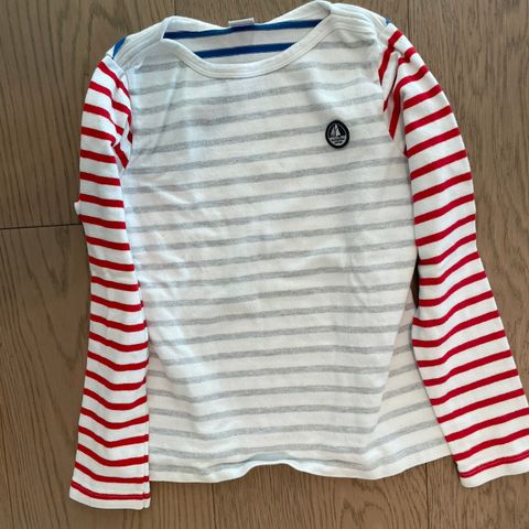 To stk Petit Bateau gensere str 140 cm