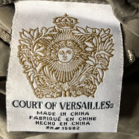 Court of Versailles vintage, silkesengesett til dobbeldyne.