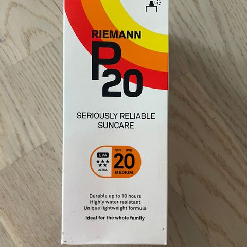 Riemann P20 SPF 20