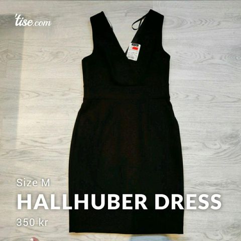 Hallhuber black dress size M