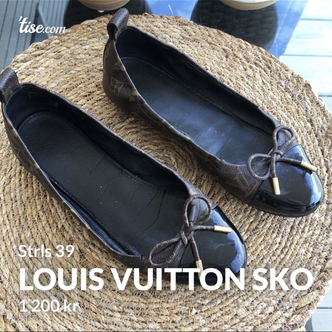 Louis Vuitton ballerina sko