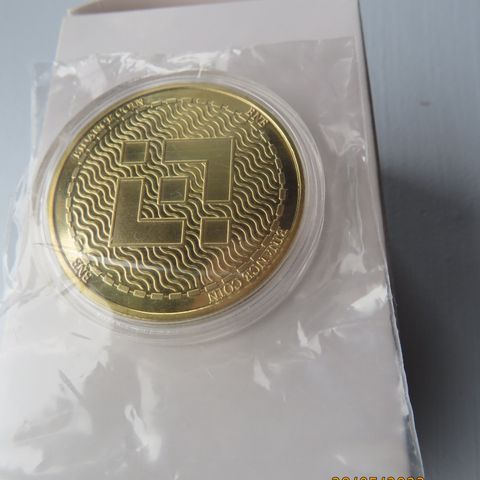 gold plated binance coin
