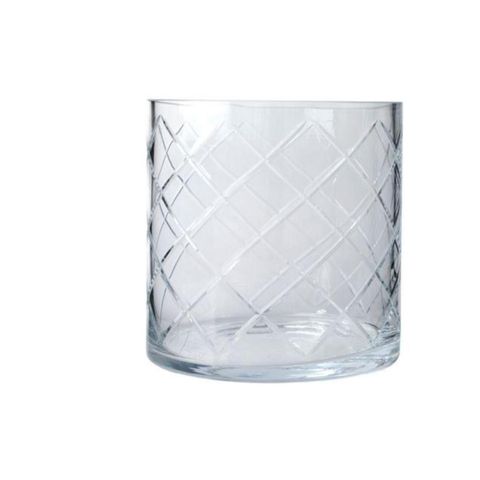 Skyline lux stormlykt/vase fra Magnor Glassverk 20 cm