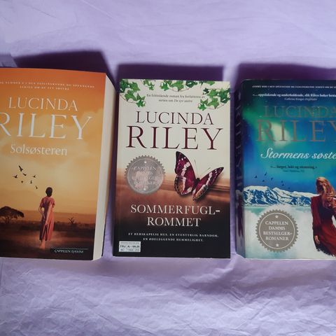 Lucinda Riley: bøker