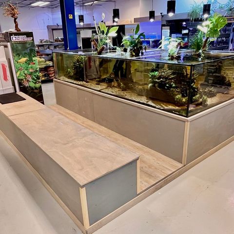 Akvarium  6000 liter 400x200x70