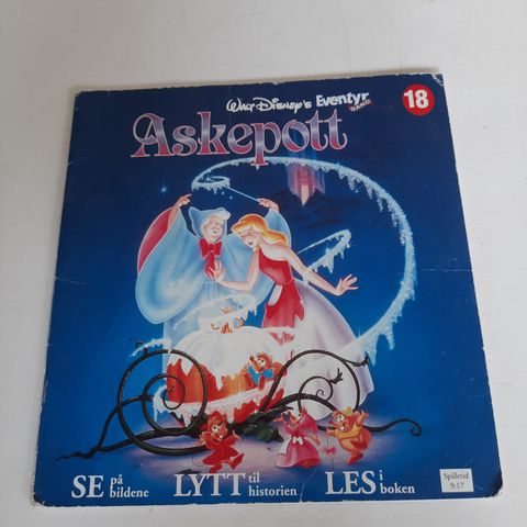 Askepott - Walt Disney's - Eventyrbånd 18 ( Kun hefte )