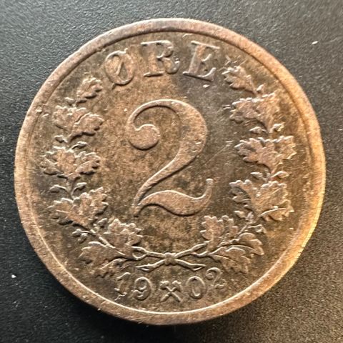 2 øre 1902 (2423 AB)