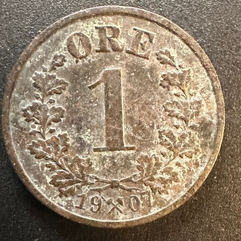 1 øre 1907 (2431 AB)