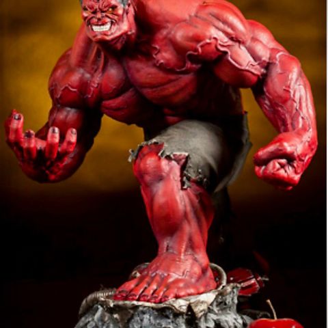 Sideshow Collectibles/Marvel Red Hulk 296/500