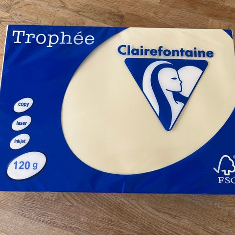 2pakker Trophée Clairefontaine 120G A3