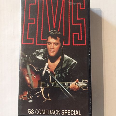 ELVIS PRESLEY / '68 COMEBACK SPECIAL - VHS FILM