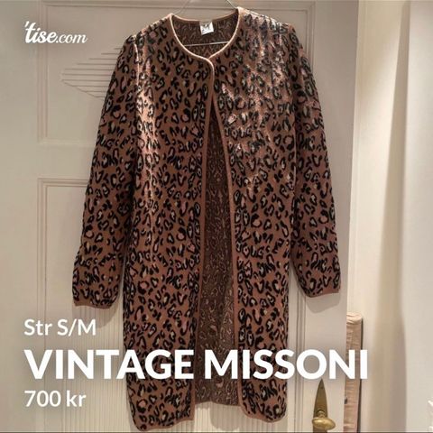 Vintage Missoni-jakke