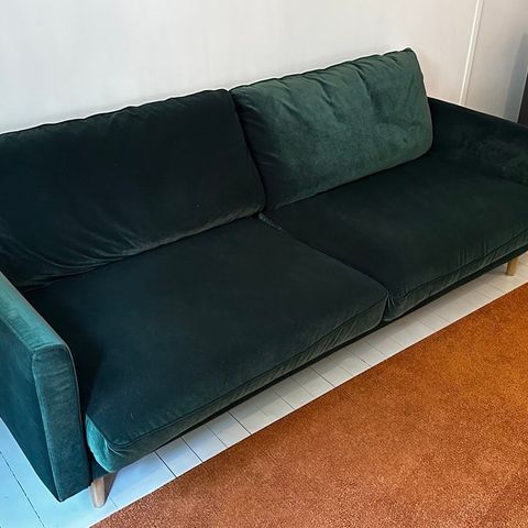 Green Velvet Couch, perfect conditions