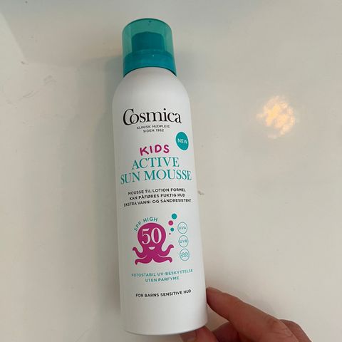 Cosmica kids active sun mousse