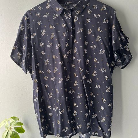 Fin kortermet bluse, M/L