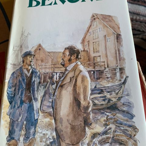 Knut Hamsun sin bok Benoni til salgs.