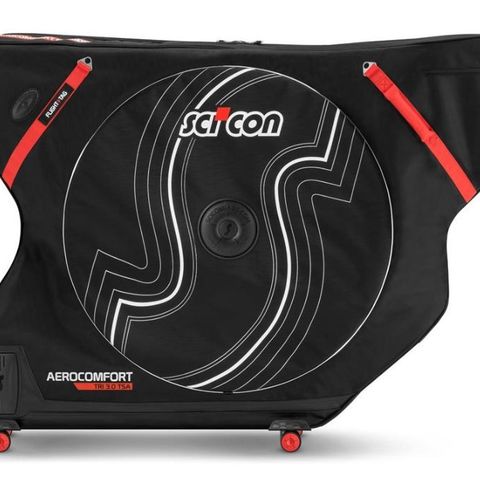 Til leie - Scicon 3.0 AeroComfort Tri bike bag sykkel koffert