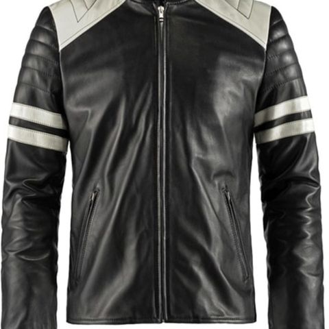 Mc jakke/Skinnjakke, 'Fight Club Mayhem leather jacket'r