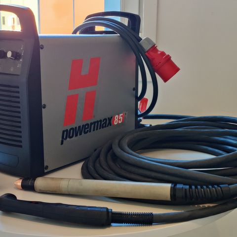 Pent brukt Hypertherm Powermax 85A Selges! (Klar for CNC)