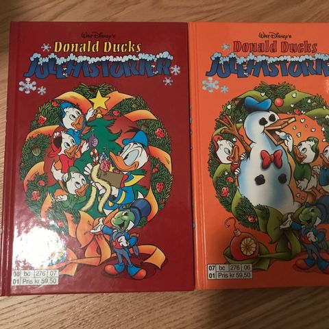 Donald duck julehistorier 15 kr pr stk