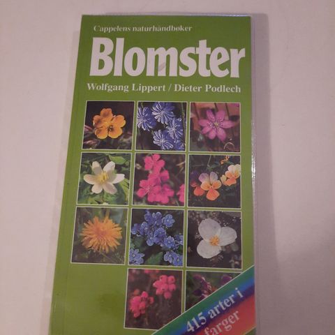 Blomster - Cappelens naturhåndbøker - 415 arter i farger - 2001