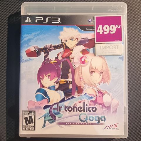 Ar Tonelico Qoga: Knell of Ar Ciel - Playstation 3 (CIB)