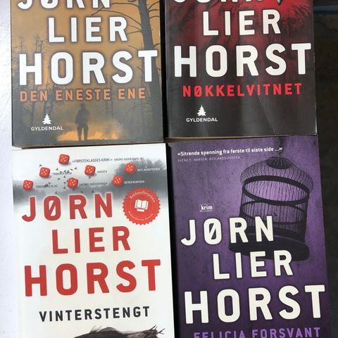 Bøker fra Jørn Lier Horst